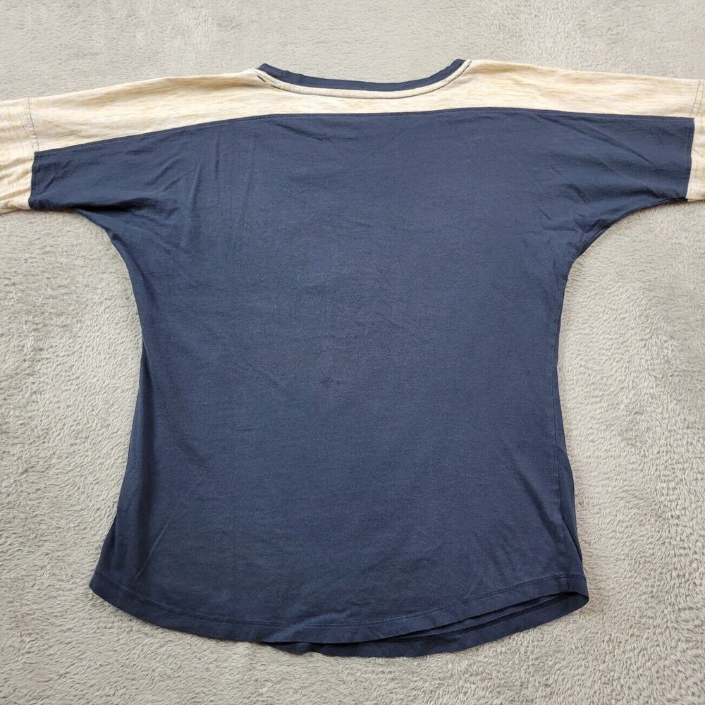 Los Angeles Rams Adult Medium Blue Raglan Sleeves NFL Football - Picture 2 of 8